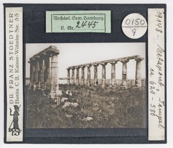 Vorschaubild Metapont, Tempel um 620-580 v. Chr. (Stoedtner-Nr. 19148) Diasammlung
